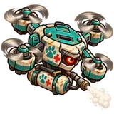 Flea Spray Drone